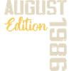 Jubilæum august 1986 - Limited Edition august 1986