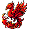 Phénix rouge