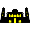 mosque silhouette