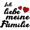 Family I Love Heart