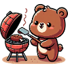 Cute BBQ Bear