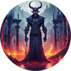 Gruseliges Halloween-partykostüm Dämon
