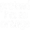 Lustiges Orangenfrucht Geschenk