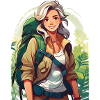 Woman wanders into adventure