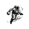 Astronaute Soccer Équipe sportive