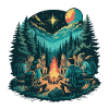 Epic Campfire Night