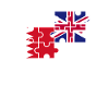 Bahrain UK Flag British Bahraini