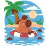 Capybara d’été
