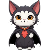 Halloween Vampire Cat