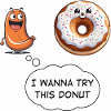 Sausage craving donut
