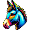 Donkey donkey pacifier mule
