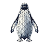 Geometric Art Penguin Penguins
