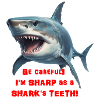 Sharp as a shark