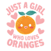 Lustiges Orangenfrucht Geschenk