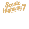 Scenic Highway 7 lettering