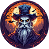 Gruseliges Halloween-partykostüm Hexenmeister