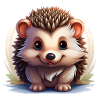 A cute hedgehog
