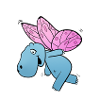 Nilpferd Schmetterling