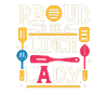 Stolz, eine Lunch-Lady zu sein