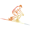 Skateboarding Retro Style