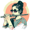 Graphic Flutists