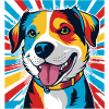Chien Pop Art