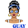 Drapeau Uruguay Femme Uruguayenne