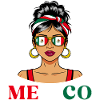 Drapeau Mexique Femme Mexicaine