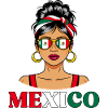 Mexico Flag Mexican Women