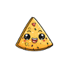 Lächelnder Nacho Chip