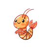 Happy shrimp