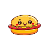 Süßer Hamburger