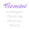 Logo signe astrologique "Gémeaux"