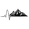 Mountains heartbeat