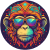 Cool Monkey With Sunglasses
