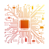 Tech Computer Motherboard Abstract Microchip