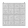 LabySquare 2 (monochrome black)