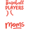 Baseball-Mama Baseball-Spieler