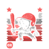 Baseball Skeleton