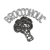 Broccoholic Loves Broccoli Retro Style