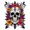 Skull Petals