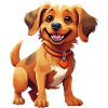 Canine Radiance Dogs in Illustration