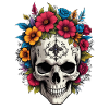 Skull Botanica