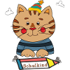 Chat écolier