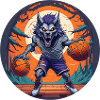 Gruseliges Halloween-partykostüm