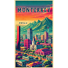 Monterrey Mexico Retro Design