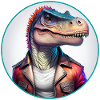 Dinosaur Leather Jacket