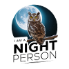 I'm a night person.