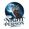 I'm a night person.