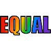 Equal LGBTQ Rainbow